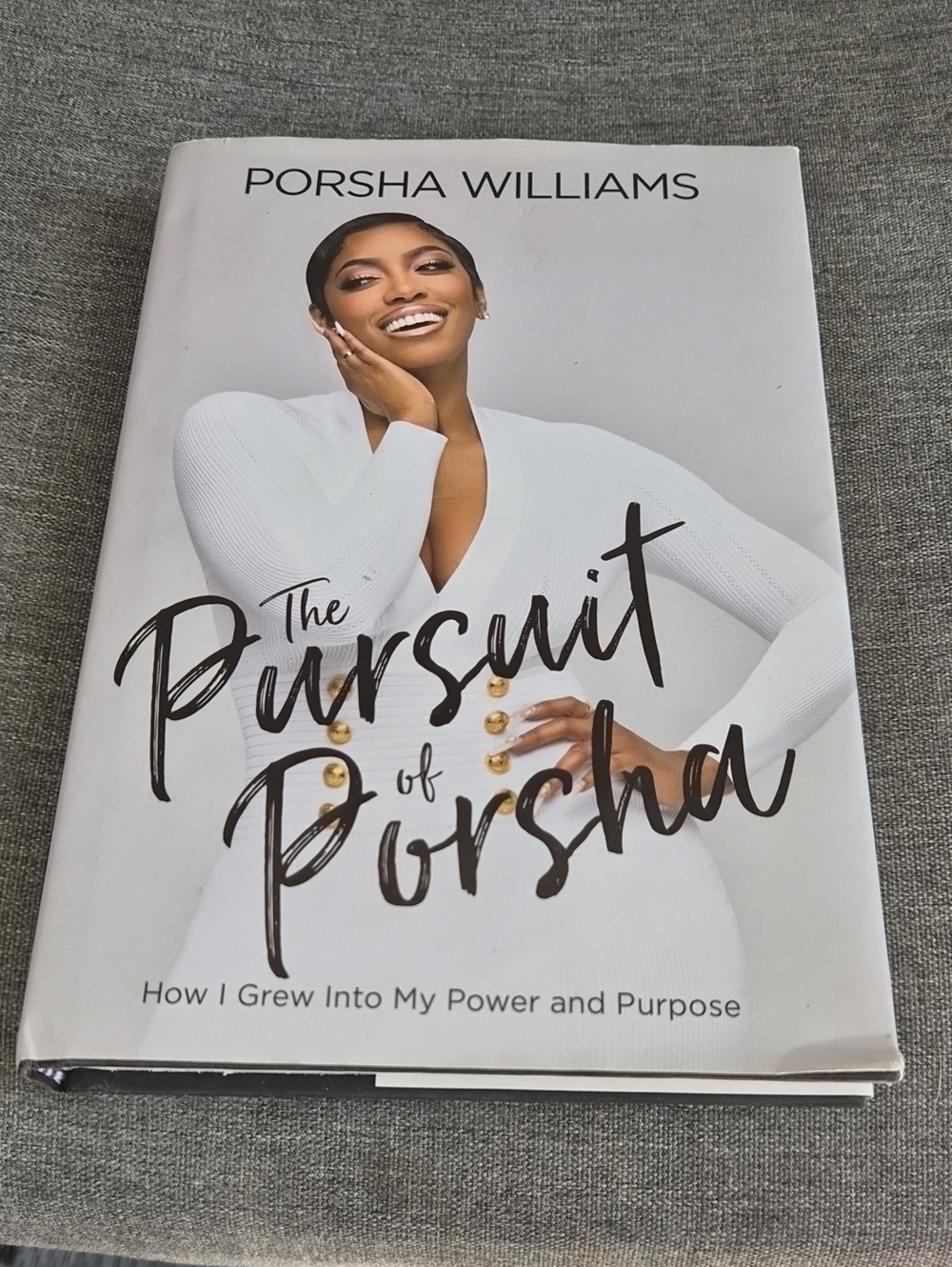 The Pursuit of Porsha by Porsha Williams - White Cover
